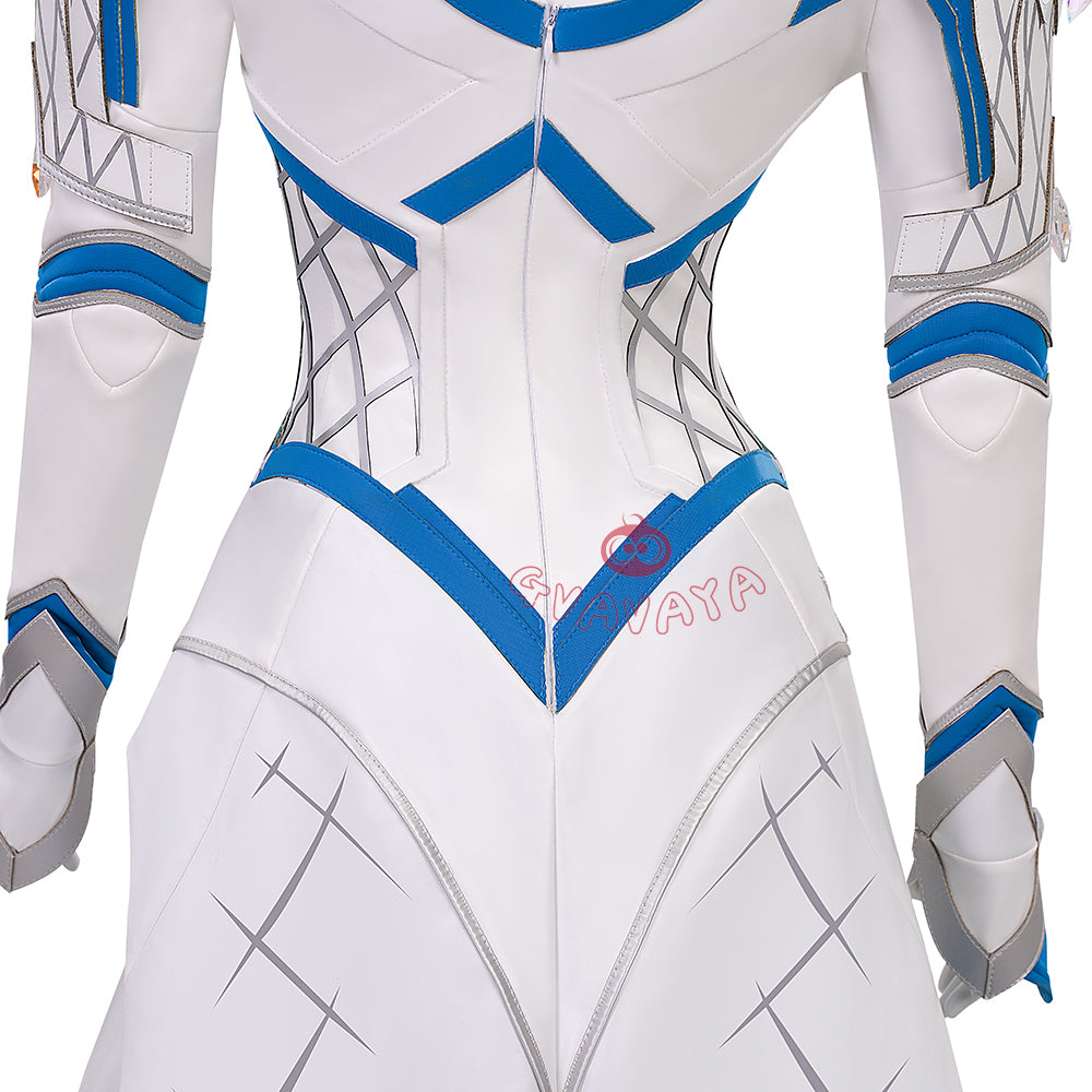Gvavaya Game Cosplay White Queen Cosplay Emma Frost Cosplay Costume A