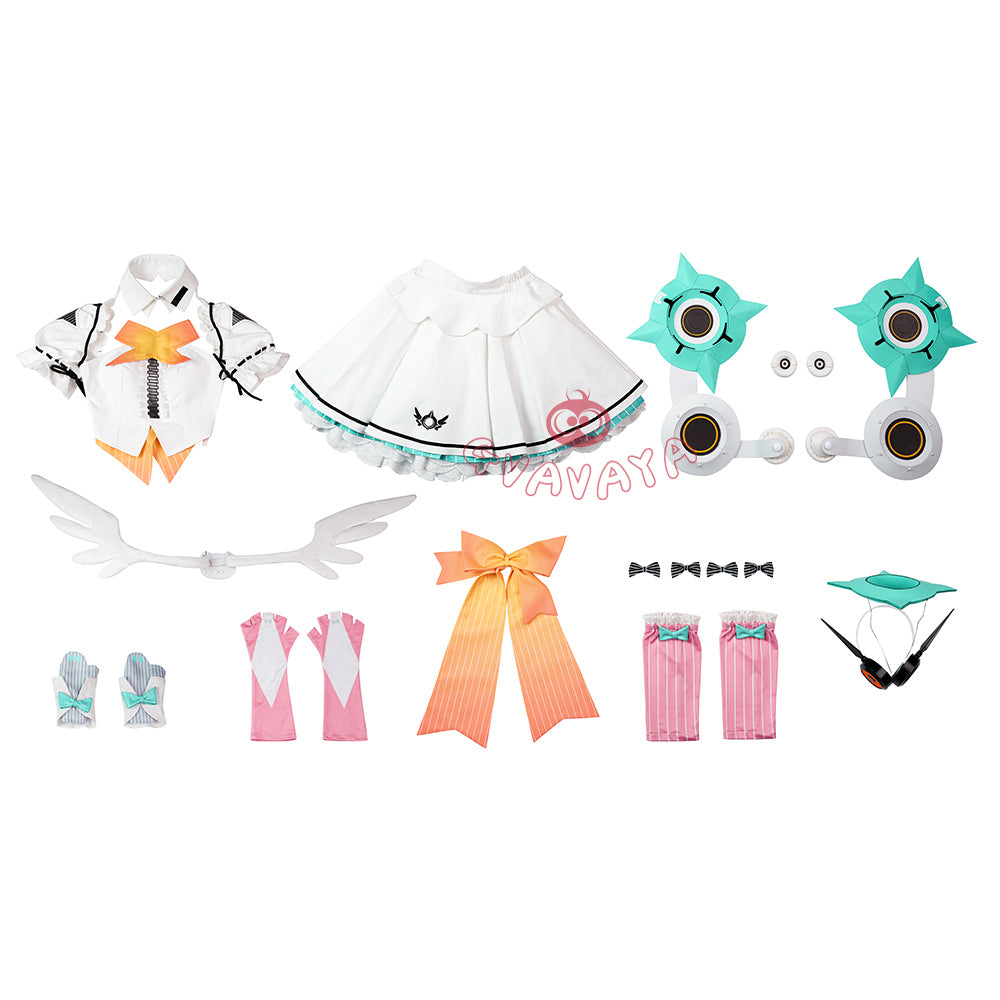 Gvavaya Game Cosplay Zenless Zone Zero Cosplay Angels of Delusion Aria Cosplay Costume