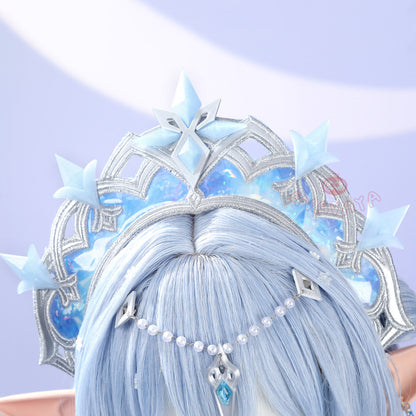 Gvavaya Game Cosplay Genshin Cryo Archon Tsaritsa Cosplay Costume
