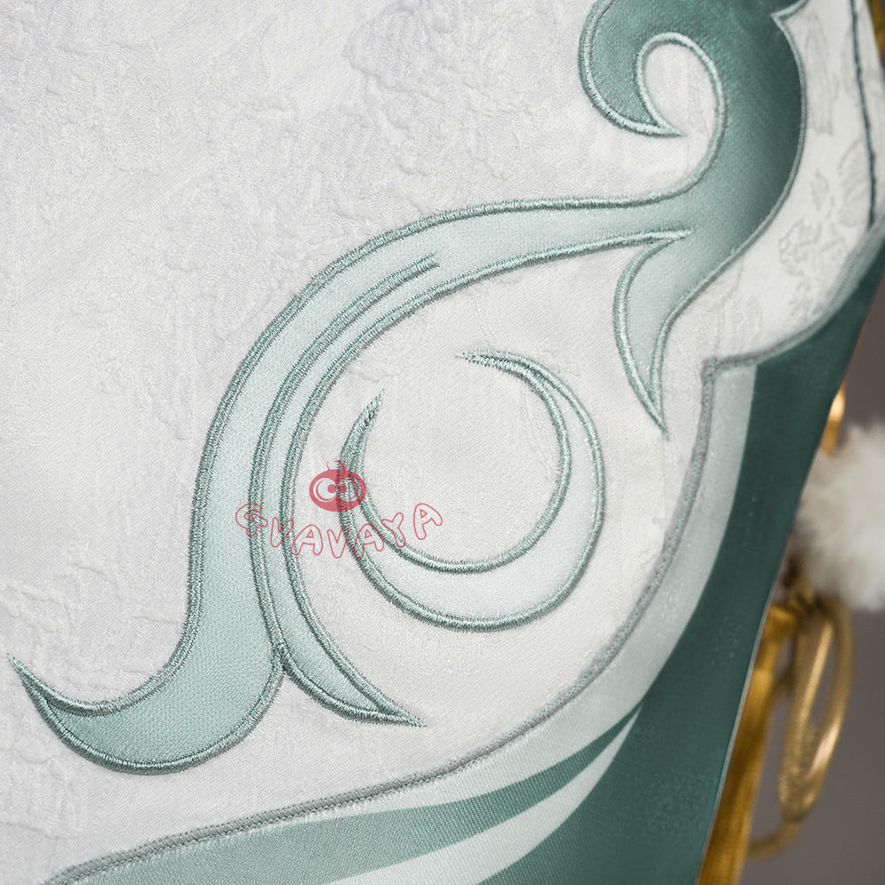 Gvavaya Game Cosplay Genshin Impact Cosplay Zibai Cosplay Costume