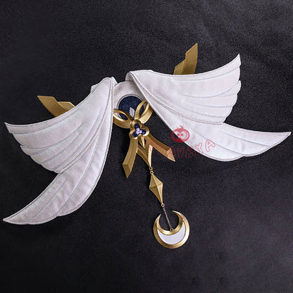 Gvavaya Game Cosplay Genshin Impact Cosplay Columbina (Damselette) Cosplay Costume A