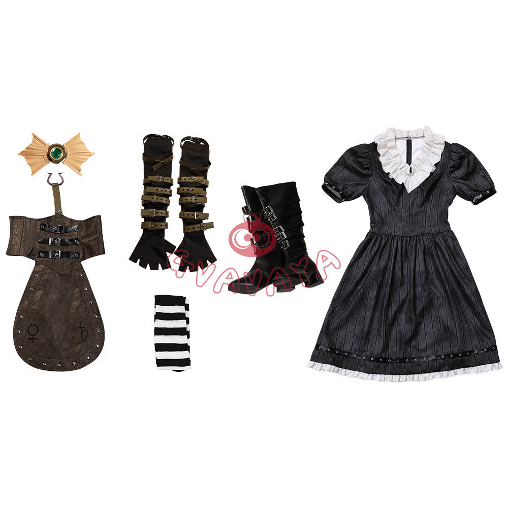 Gvavaya Game Cosplay Alice: Madness Returns Cosplay Alice Steamdress Alice Cosplay Costume