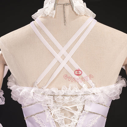 Gvavaya Game Cosplay Genshin Impact Cosplay Columbina 2026 Fes Cosplay Costume