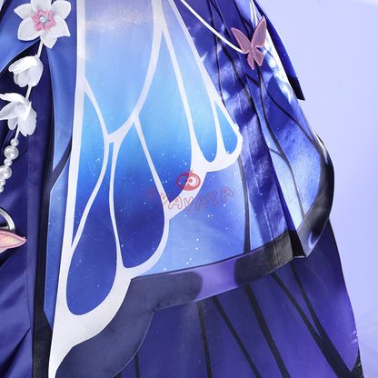 Gvavaya Game Cosplay Honkai Star Rail Cosplay Castorice Gossamer Flutter Splash Art Cosplay Costume