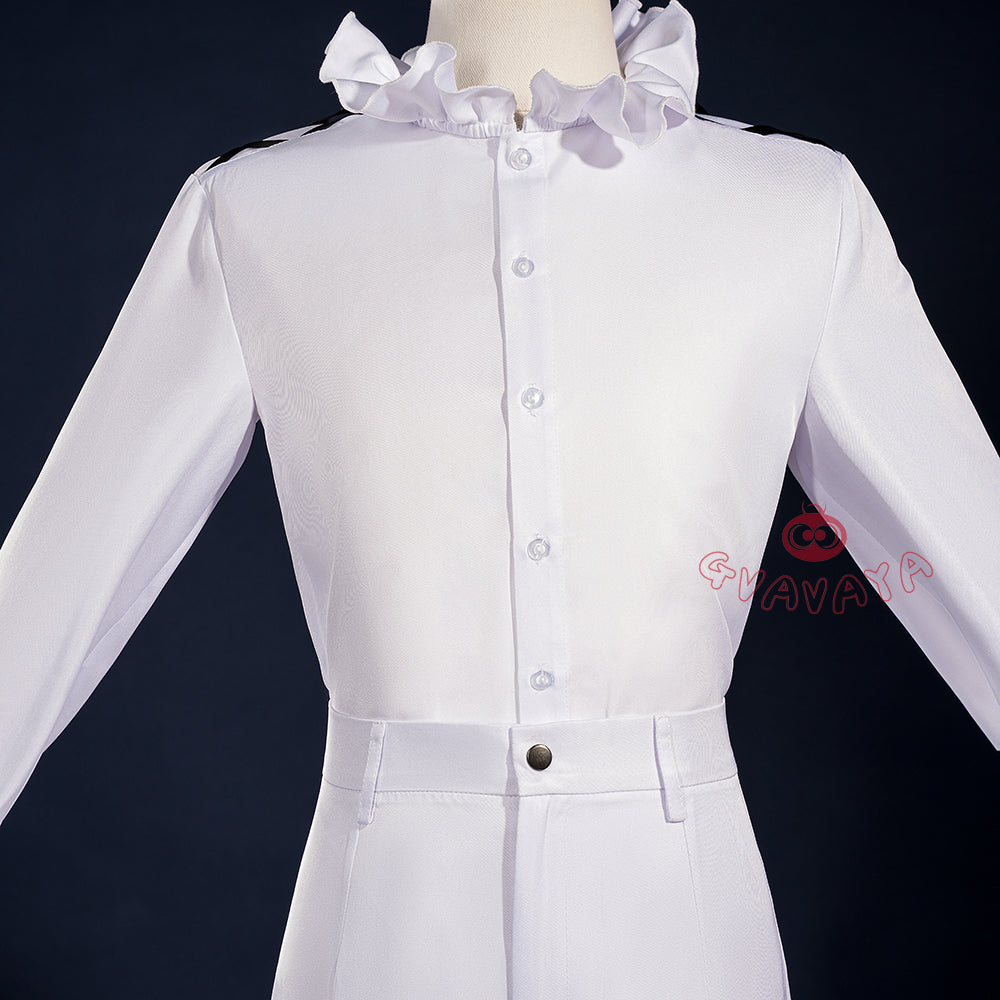 Gvavaya Anime Cosplay BLUE LOCK Cosplay Hyoma Chigiri White Angel Suit Cosplay Costume