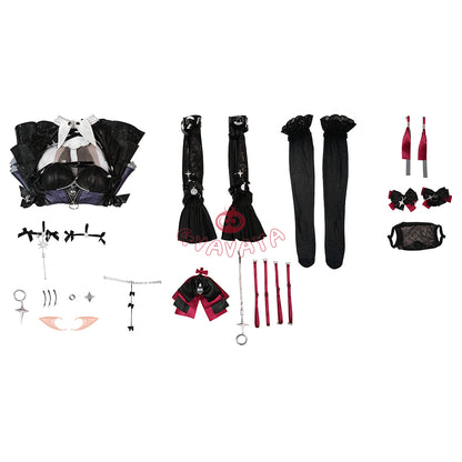 Gvavaya Game Cosplay Zenless Zone Zero Cosplay Ramiel‌ Cosplay Costume