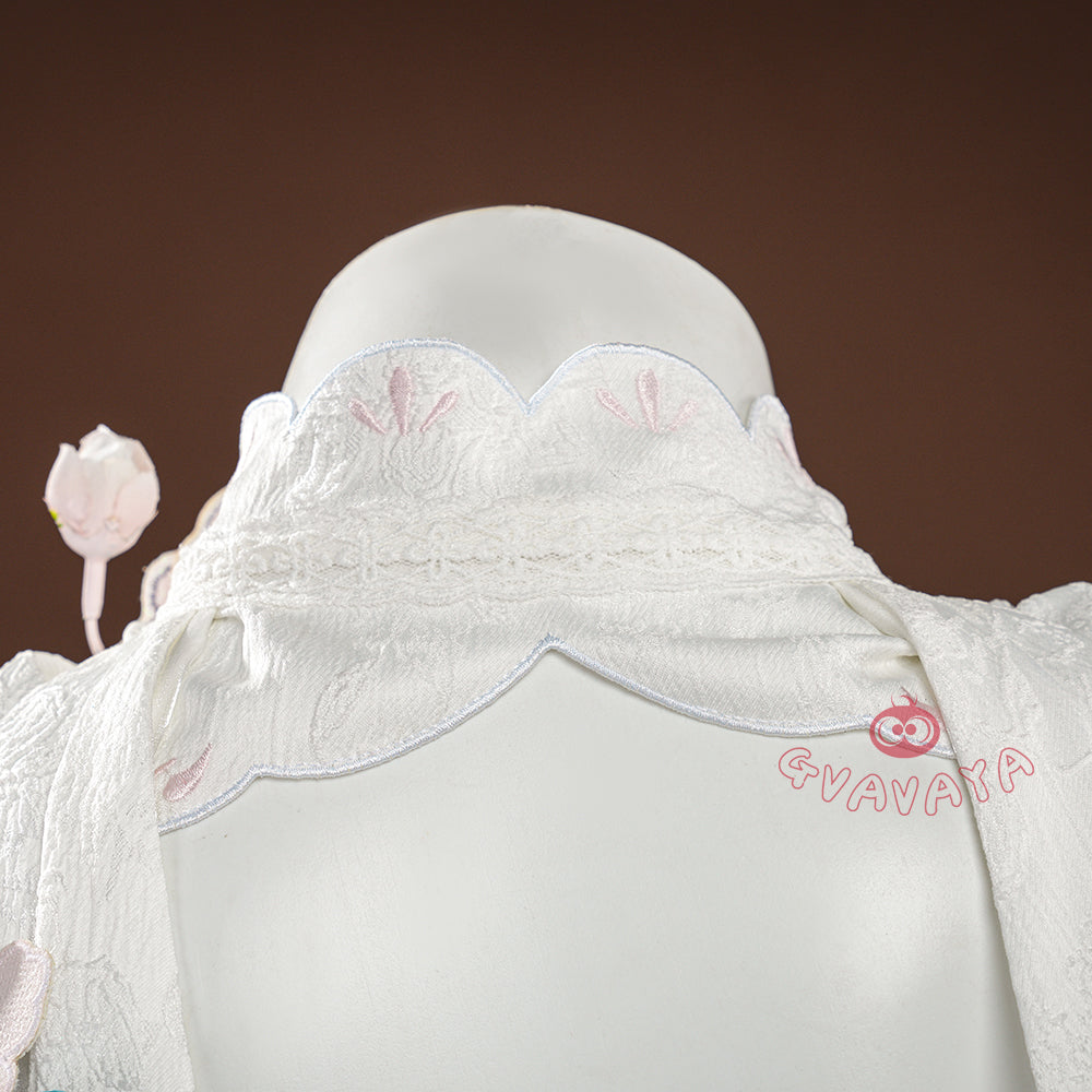 Gvavaya Game Cosplay Honkai: Star Rail Cosplay Ruan Mei Plumblossom Letter Cosplay Costume