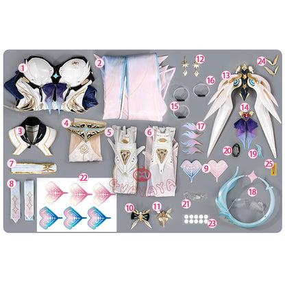 Gvavaya Game Cosplay Wuthering Waves Cosplay Aemeath Cosplay Costume A