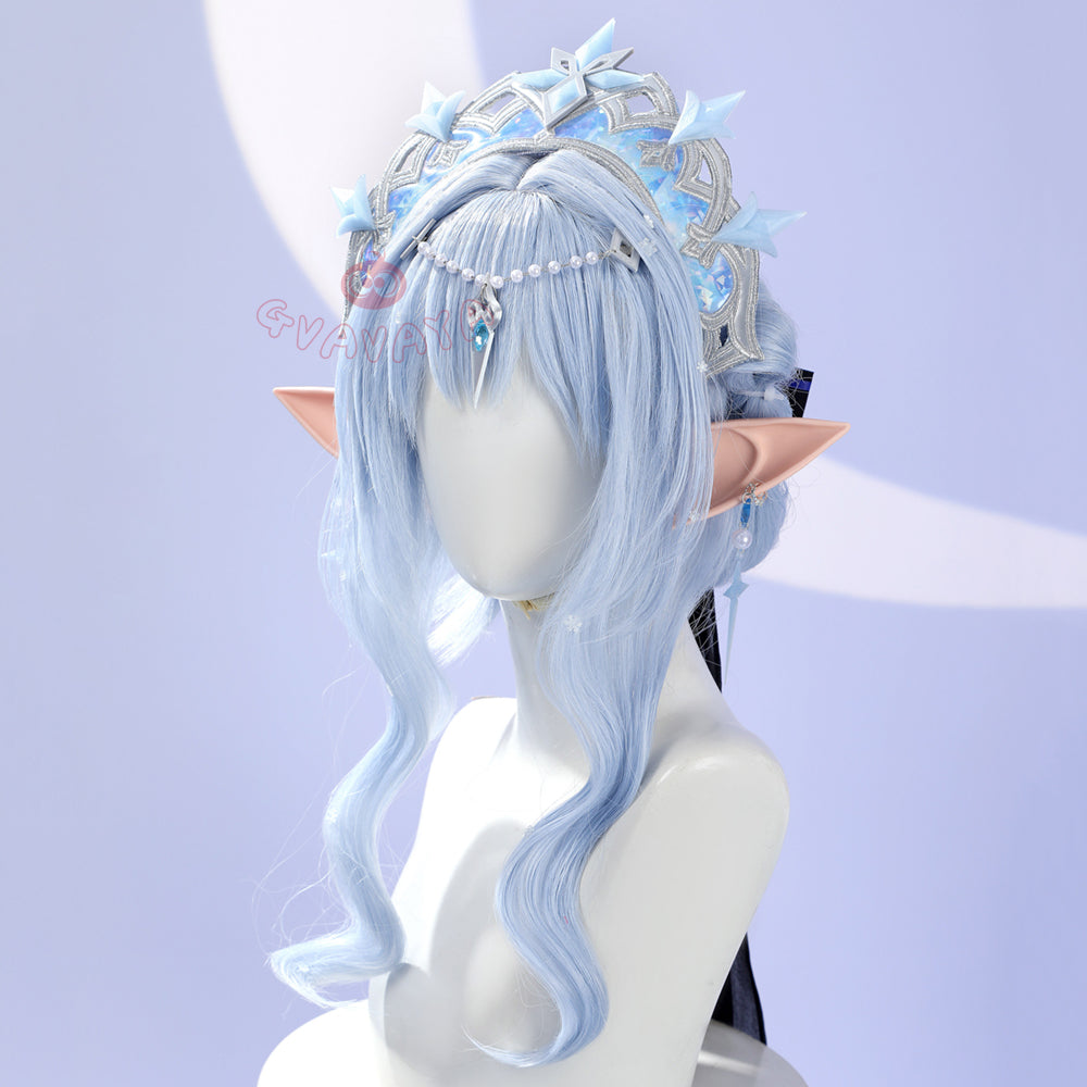 Gvavaya Game Cosplay Genshin Cryo Archon Tsaritsa Cosplay Costume