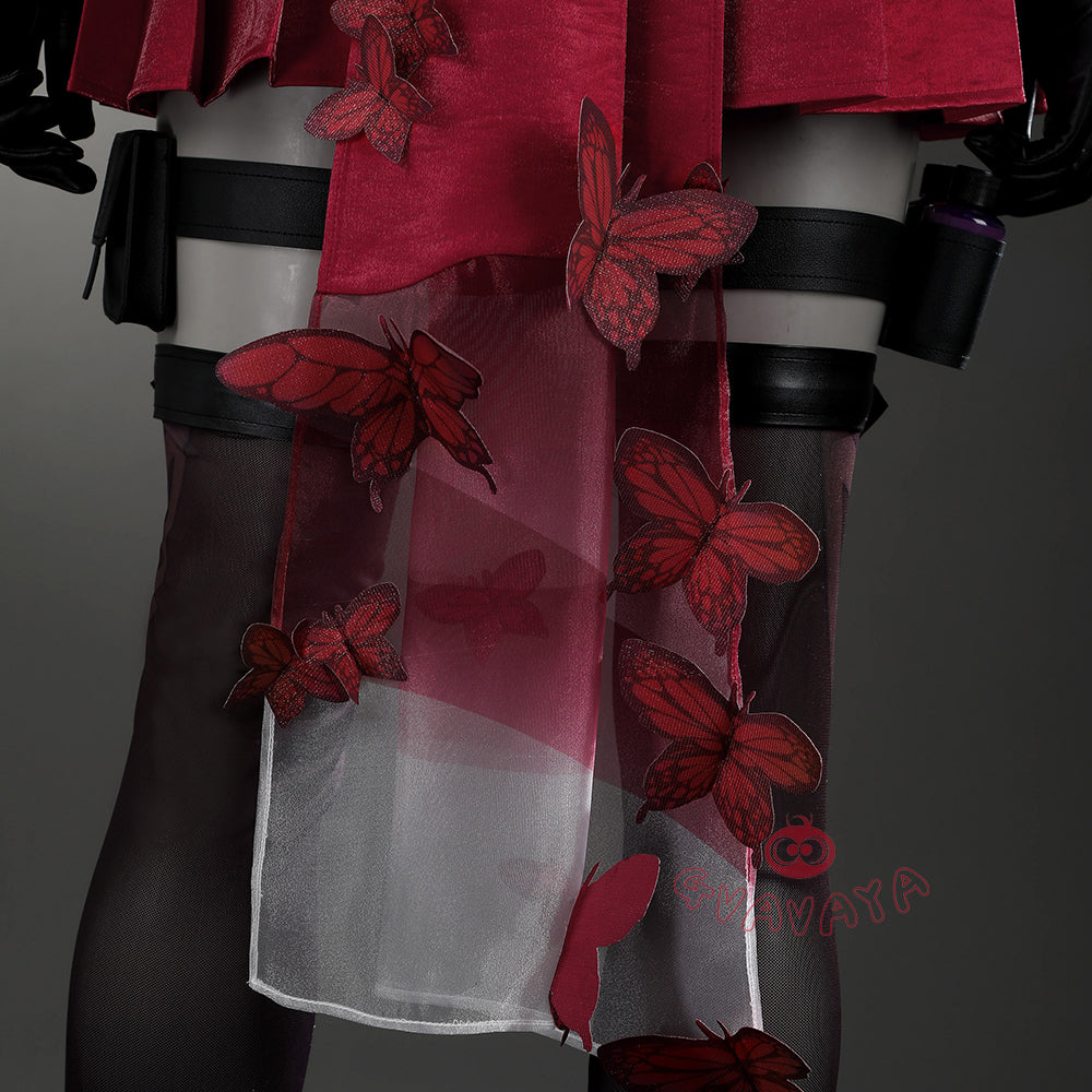 Gvavaya Game Cosplay Psylocke(Blood Kariudo) Cosplay Costume