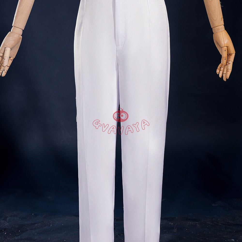 Gvavaya Anime Cosplay BLUE LOCK Cosplay Hyoma Chigiri White Angel Suit Cosplay Costume