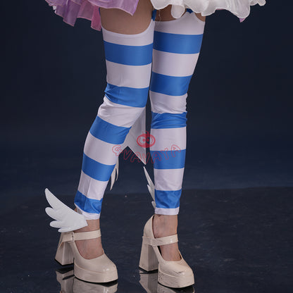 Gvavaya Anime Cosplay New PANTY & STOCKING with GARTERBELT Cosplay Stocking New Angel Suit Cosplay Costume
