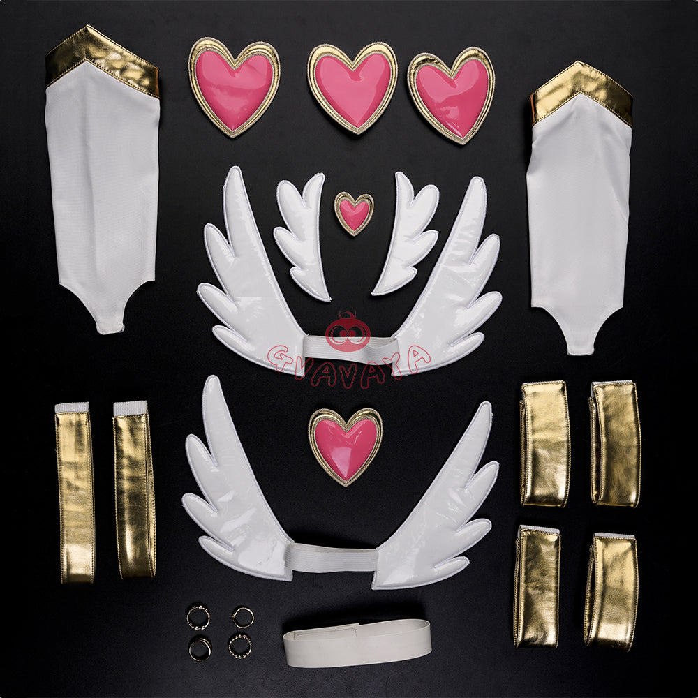 Gvavaya Anime Cosplay New PANTY & STOCKING with GARTERBELT Cosplay Stocking New Angel Suit Cosplay Costume A