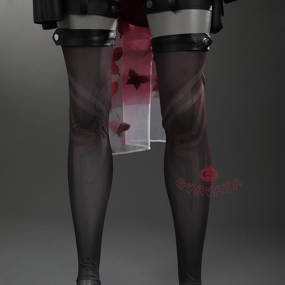 Gvavaya Game Cosplay Psylocke(Blood Kariudo) Cosplay Costume