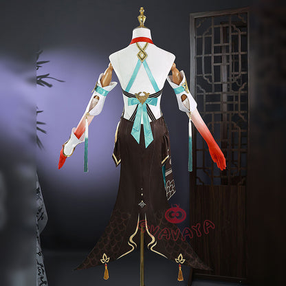 Gvavaya Game Cosplay Honkai: Star Rail Cosplay Lingsha Cosplay Costume