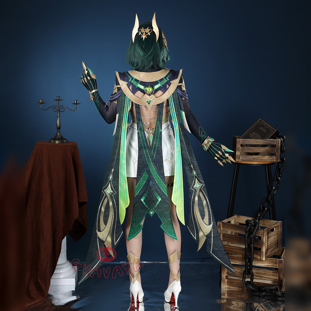 Gvavaya Game Cosplay Genshin Impact Cosplay Nefer Cosplay Costume