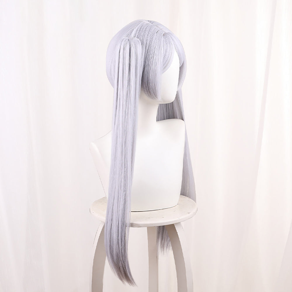 Silver white clearance cosplay wig