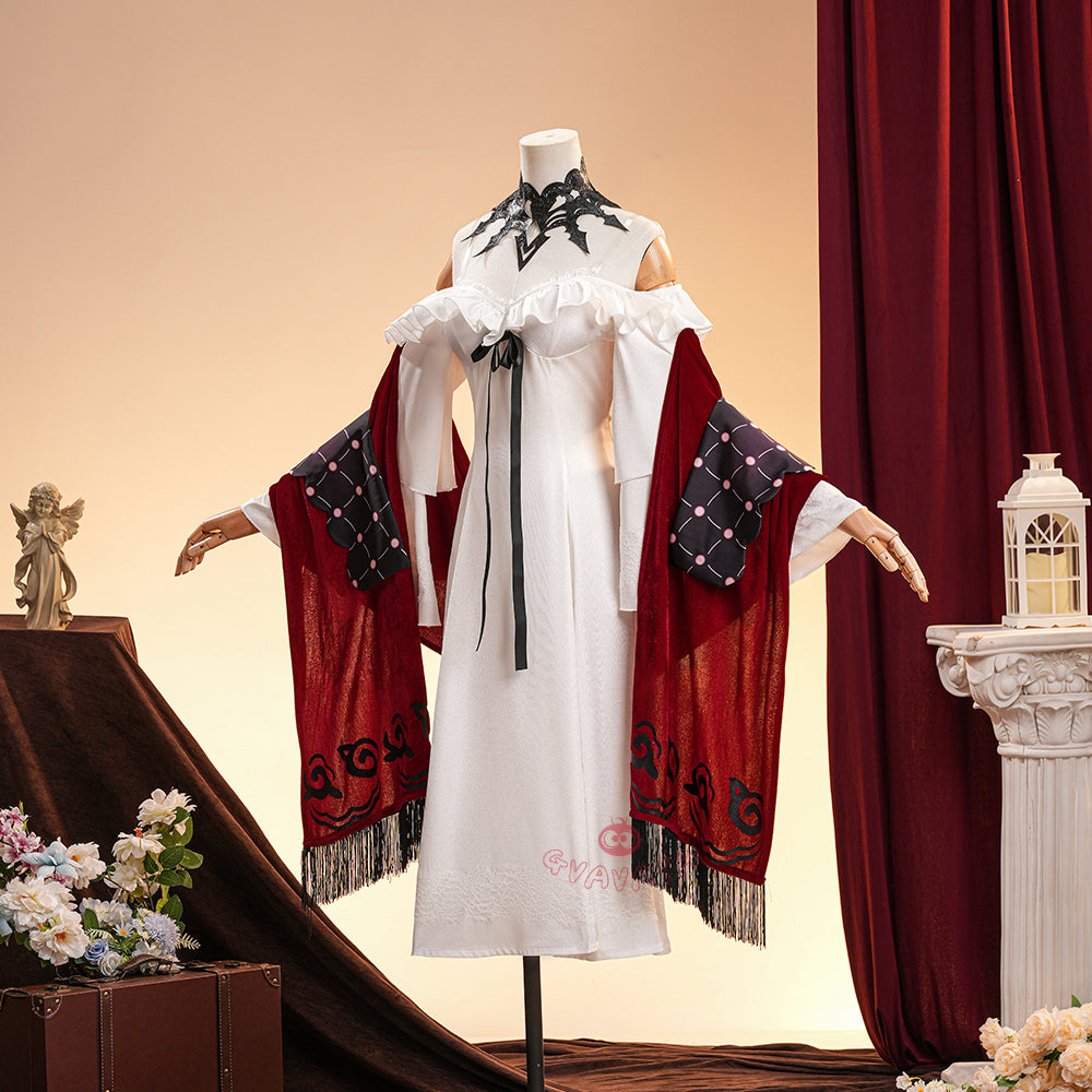 Gvavaya Game Cosplay Genshin Cosplay La Signora Pajama Cosplay Costume