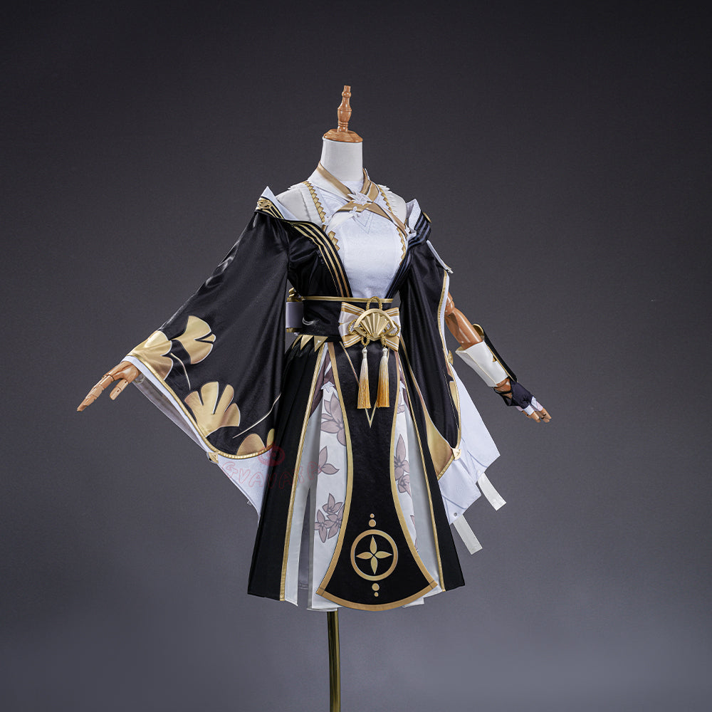 Gvavaya Game Cosplay ZZZ Cosplay Hoshimi Miyabi Dignified Blossom Cosplay Costume