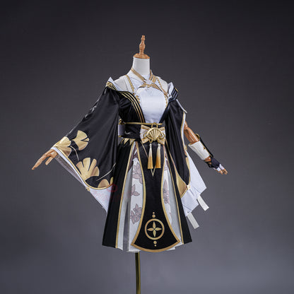 Gvavaya Game Cosplay ZZZ Cosplay Hoshimi Miyabi Dignified Blossom Cosplay Costume