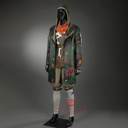 Gvavaya Game Cosplay League of Legends Cosplay the Boy Who Shattered Time: Ekko Cosplay Costume