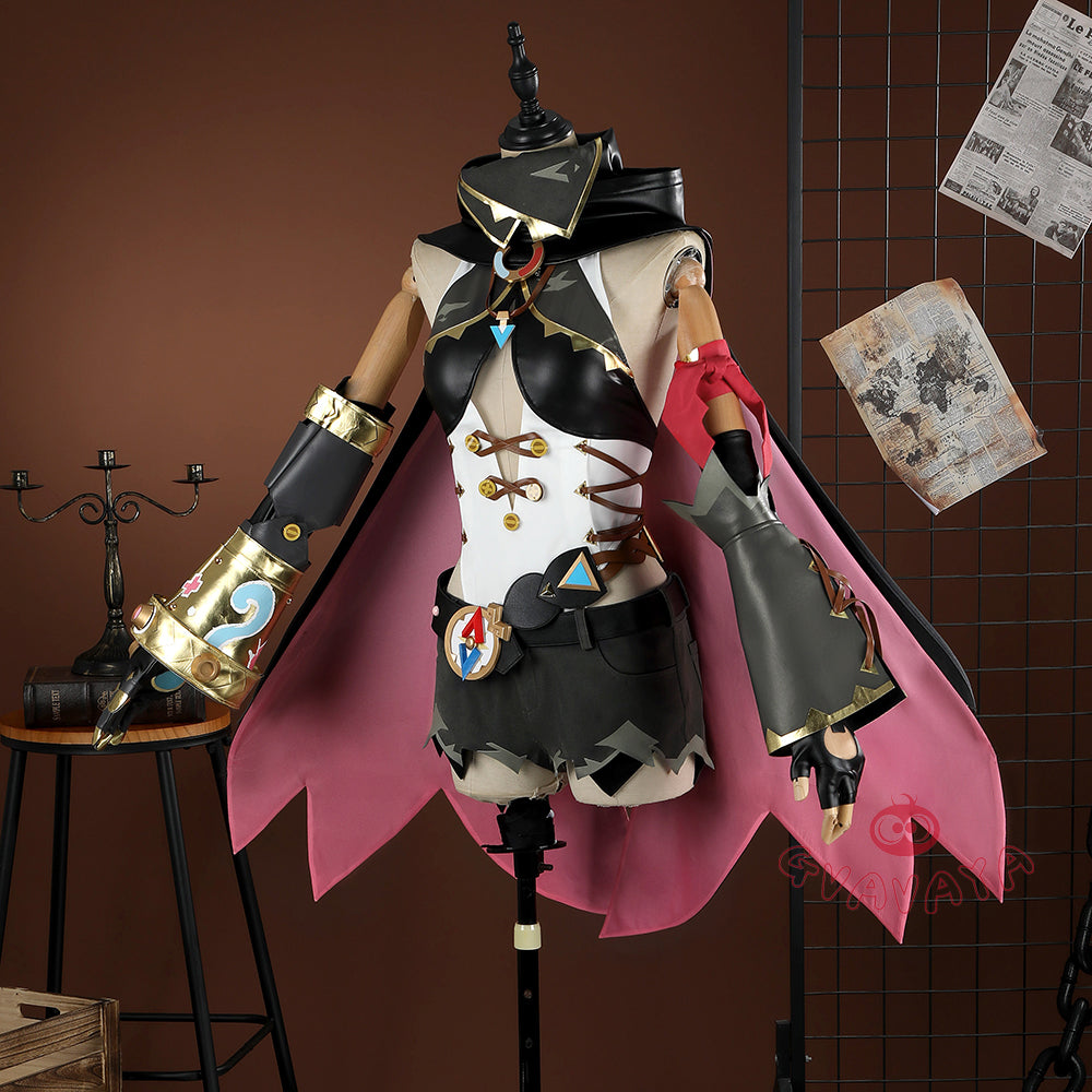 Gvavaya Game Cosplay Genshin Impact Nod-Krai Jahoda Cosplay Costume
