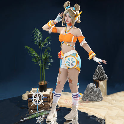 Gvavaya Game Cosplay Beachside Juno Cosplay Costume