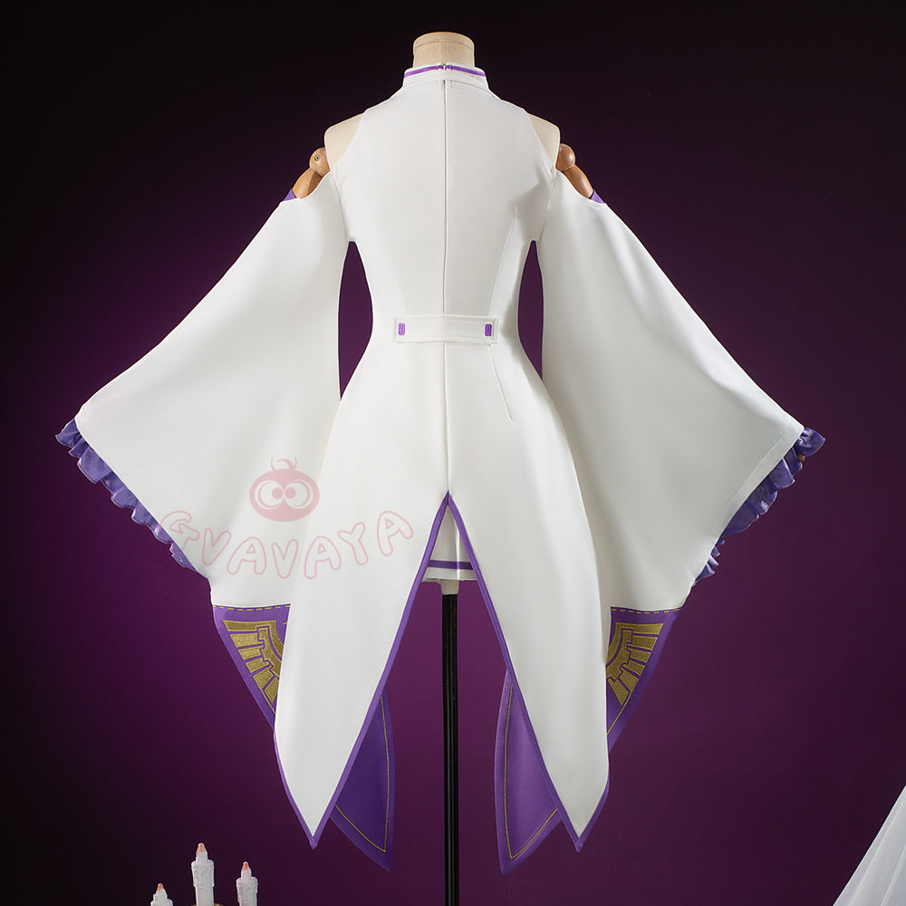 Gvavaya Anime Cosplay Re Zero Cosplay Emilia Cosplay Costume