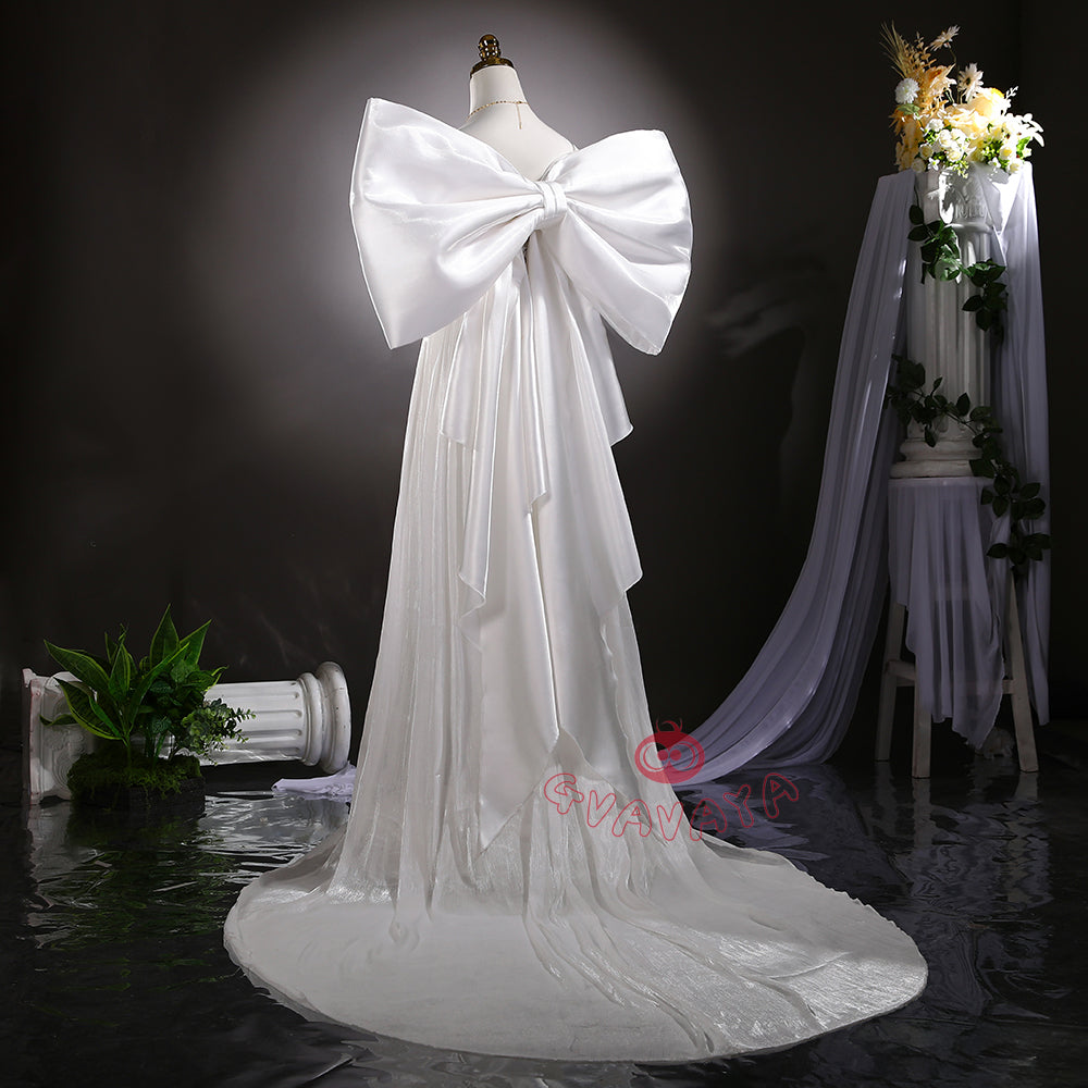 Gvavaya Cosplay Sailor Moon Cosplay Usagi Princess White Costume Cosplay