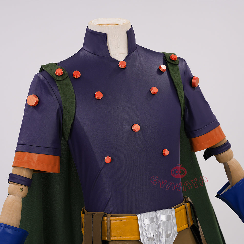 Gvavaya Anime Cosplay STILL BALL RUN Cosplay Gyro Zeppeli Cosplay Costume