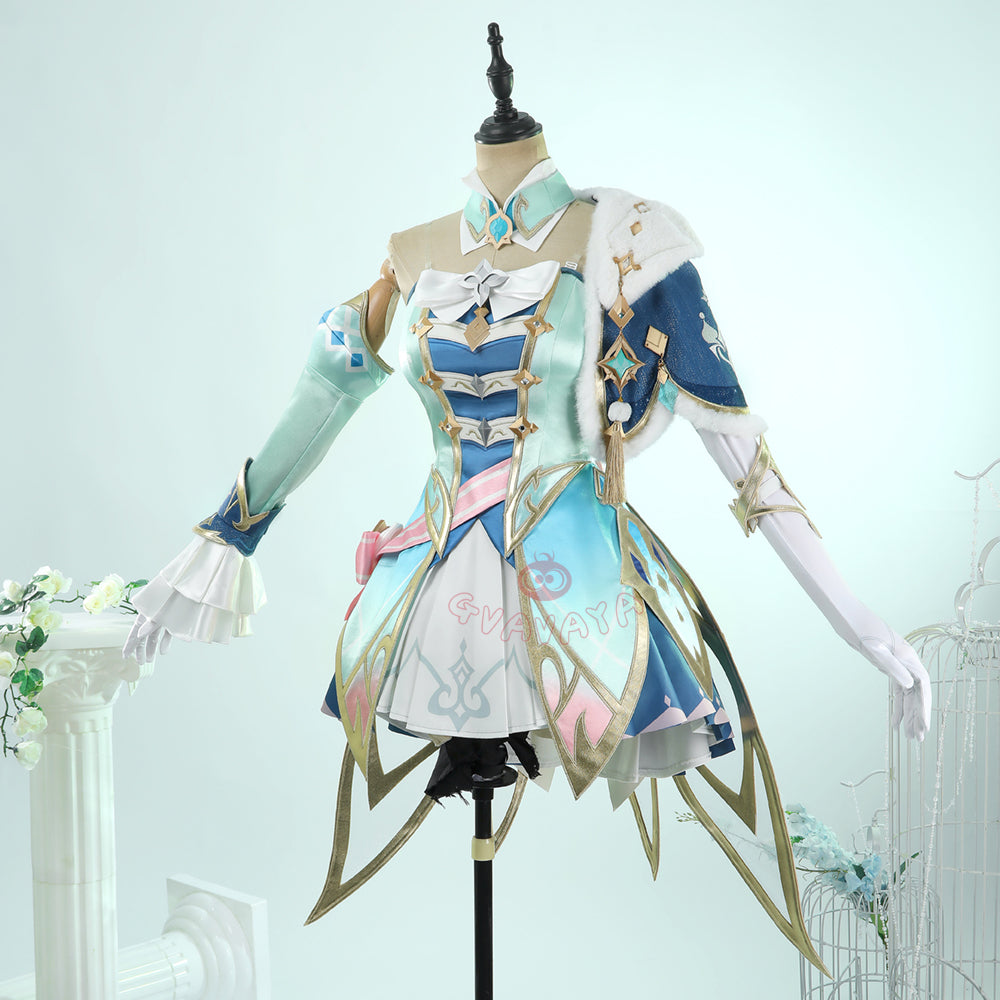 Gvavaya Game Cosplay Genshin Vesna Cosplay Costume