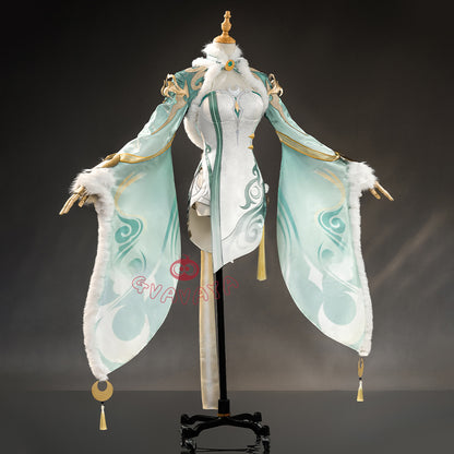 Gvavaya Game Cosplay Genshin Impact Cosplay Zibai Cosplay Costume