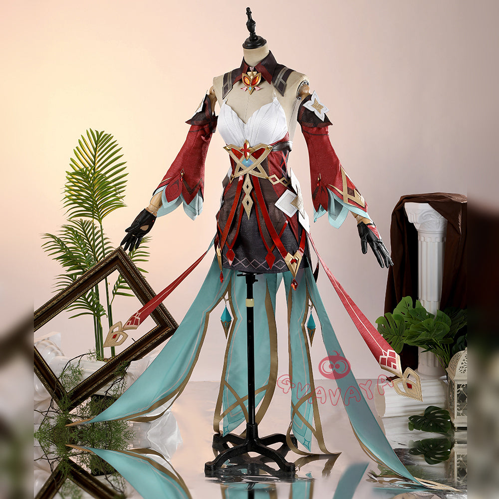 Gvavaya Game Cosplay Genshin Impact Cosplay Alice Cosplay Costume