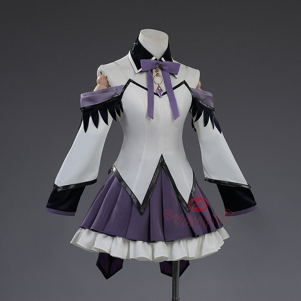 Gvavaya Anime Cosplay Puella Magi Madoka Magica Cosplay Homura Akemi Cosplay Costume