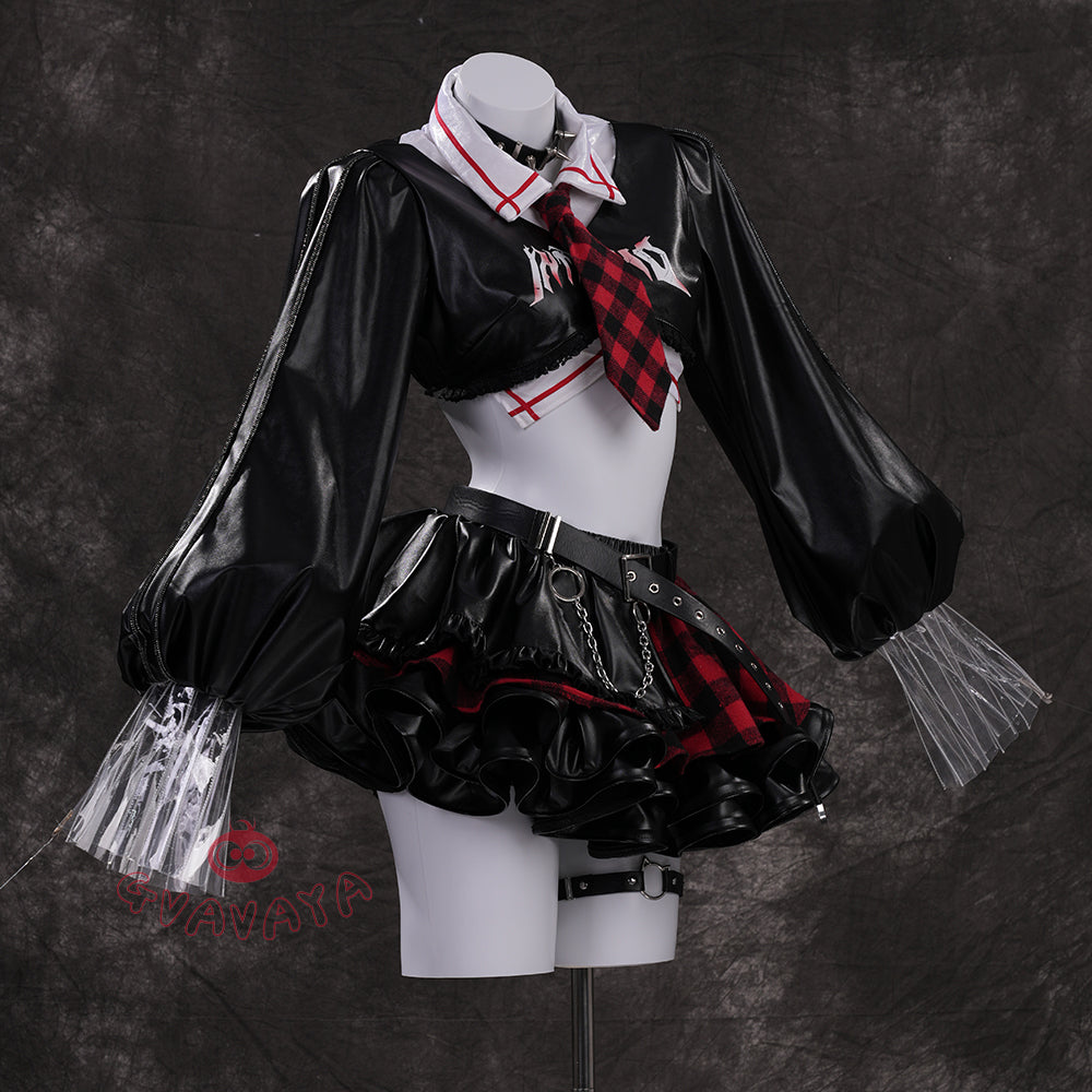 Gvavaya Anime Cosplay Aassuukka Rock Style Cosplay Costume