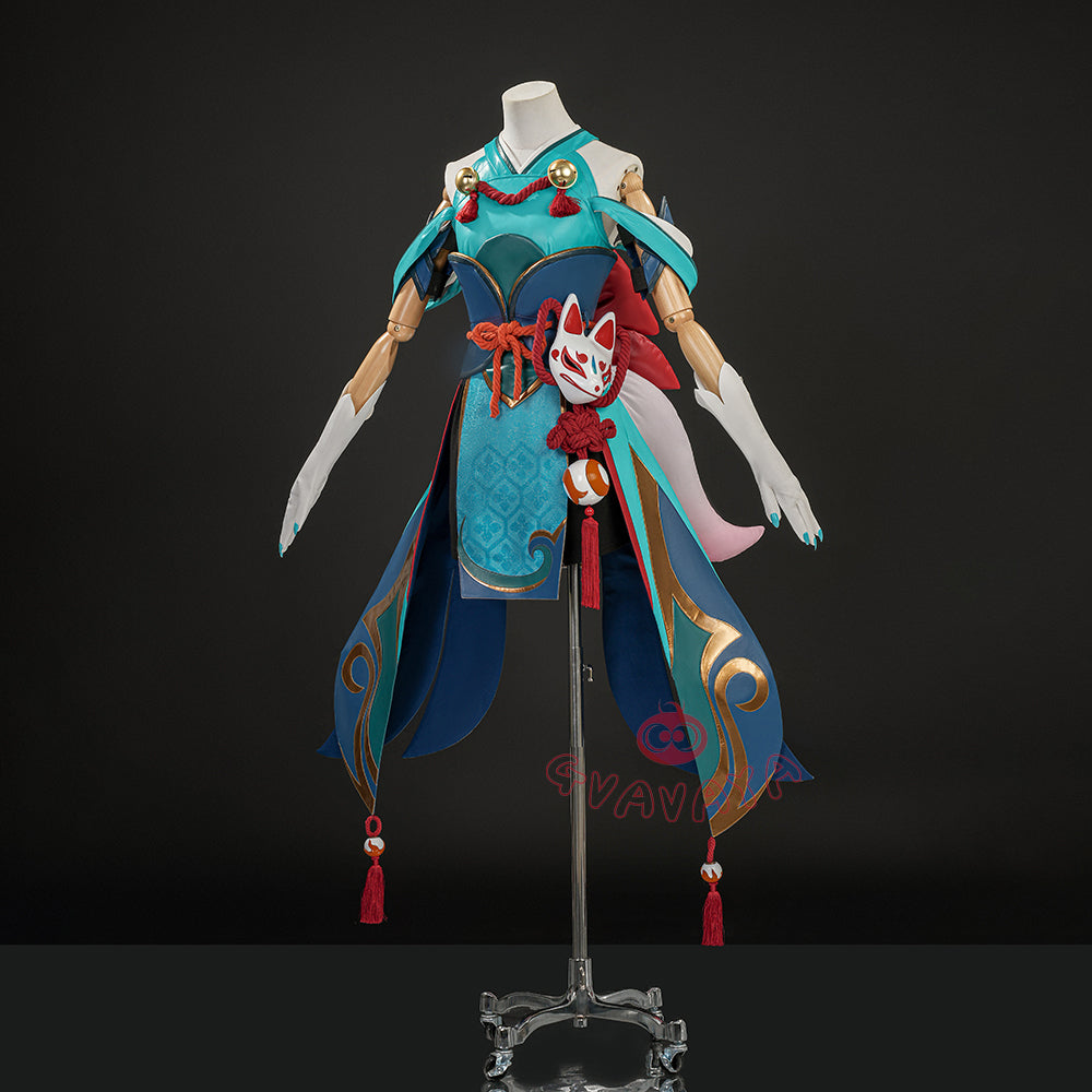 Gvavaya Game Cosplay Over watch2 Kiriko Spirits Cosplay Costume Kiriko Cosplay