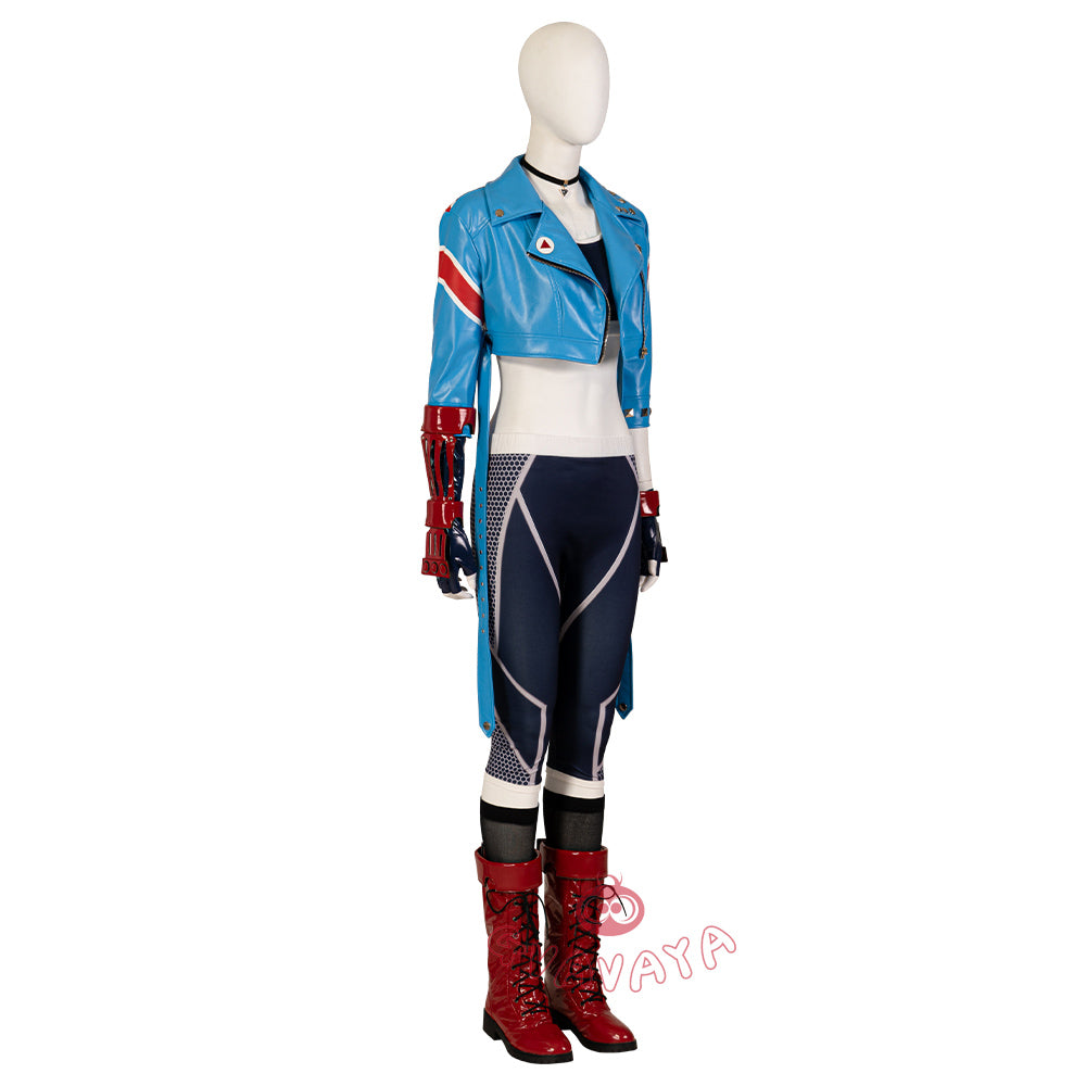 Gvavaya Game Cosplay Street Fighter 6 Cosplay Costume Cammy White Cosplay Battle Suit