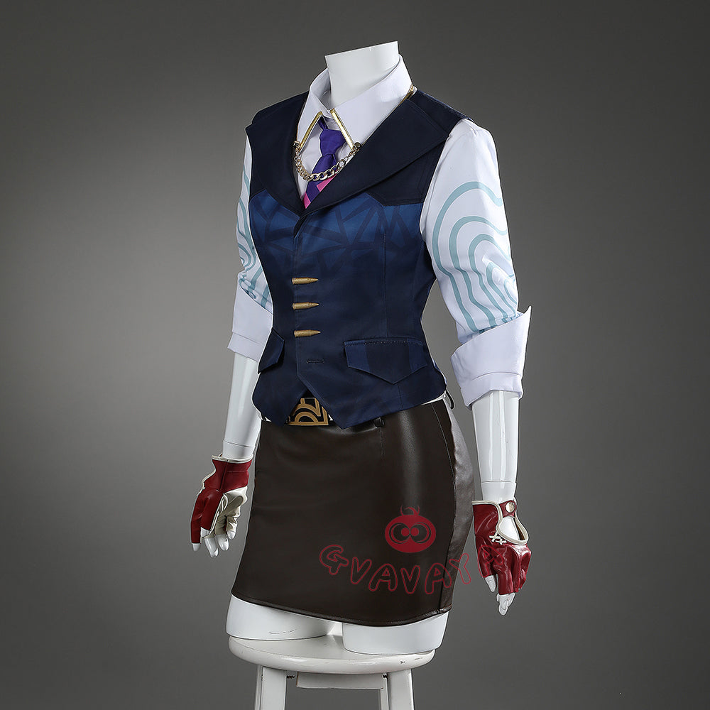 Gvavaya Game Cosplay Valorant Cosplay Chamber Female Ver. Cosplay Costume