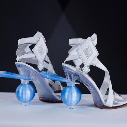 Gvavaya Game Cosplay Genshin Impact Columbina (Damselette) Cosplay Shoes Cosplay Costume