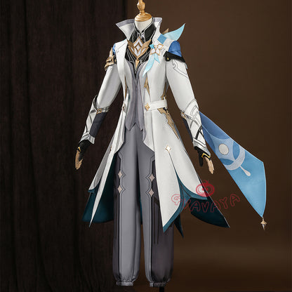 Gvavaya Game Cosplay Genshin Impact Cosplay Traveler Aether New Cosplay Costume