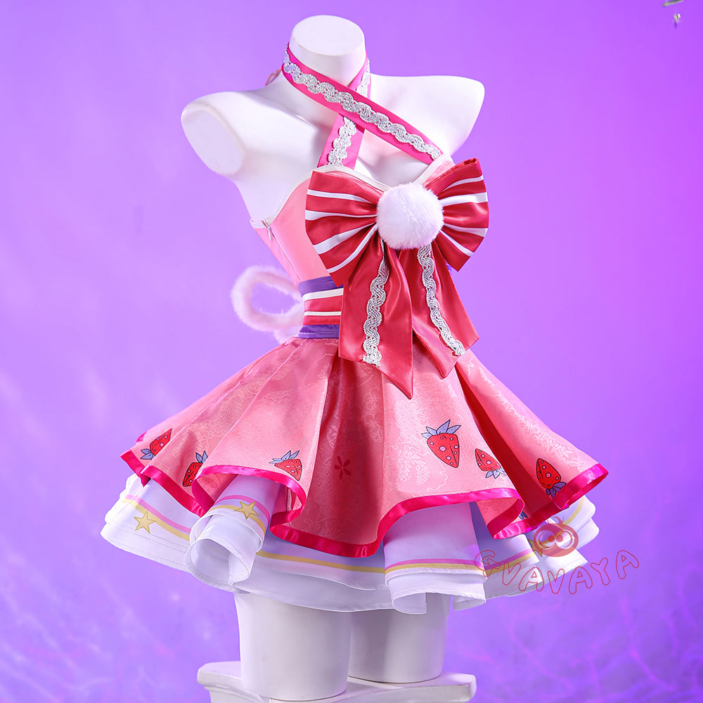 Gvavaya Game Cosplay Psylocke Daring Daifuku Pink Cosplay Costume