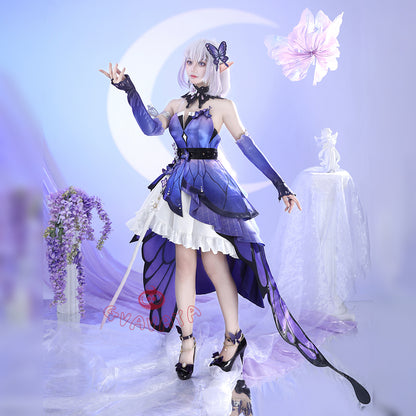 Gvavaya Game Cosplay Honkai Star Rail Cosplay Castorice Gossamer Flutter Splash Art Cosplay Costume