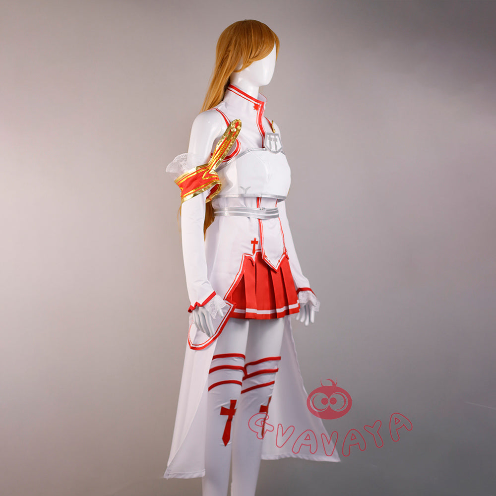 Gvavaya Anime Cosplay Sword Art Online Cosplay Y ki Asuna Cosplay Cost