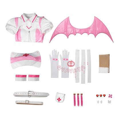 Gvavaya Game Cosplay Muse Dash Cosplay Nocturne Bloodheir Buro Cosplay Costume