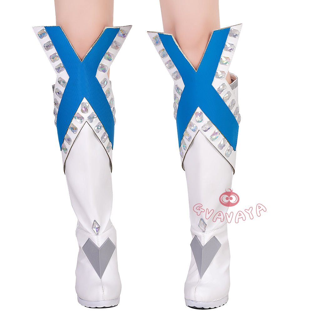 Gvavaya Game Cosplay White Queen Cosplay Emma Frost Cosplay Costume A