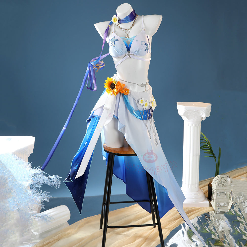 Gvavaya Game Cosplay HSR Robin Summeretto Cosplay Costume