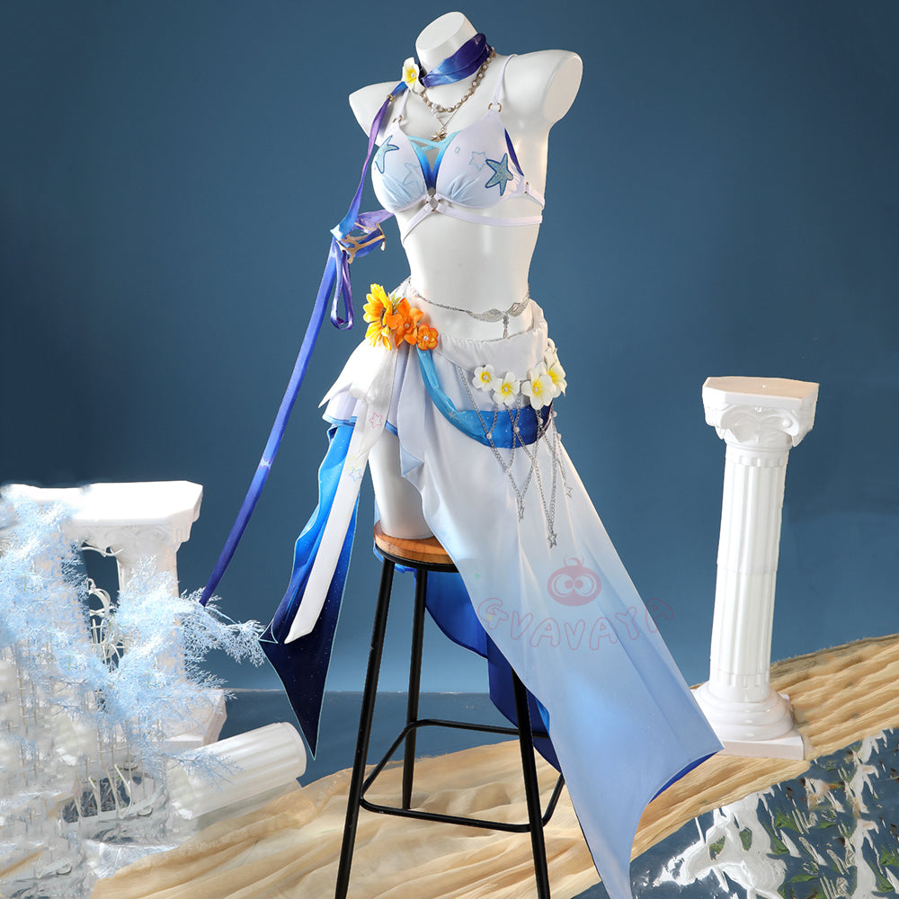 Gvavaya Game Cosplay HSR Robin Summeretto Cosplay Costume