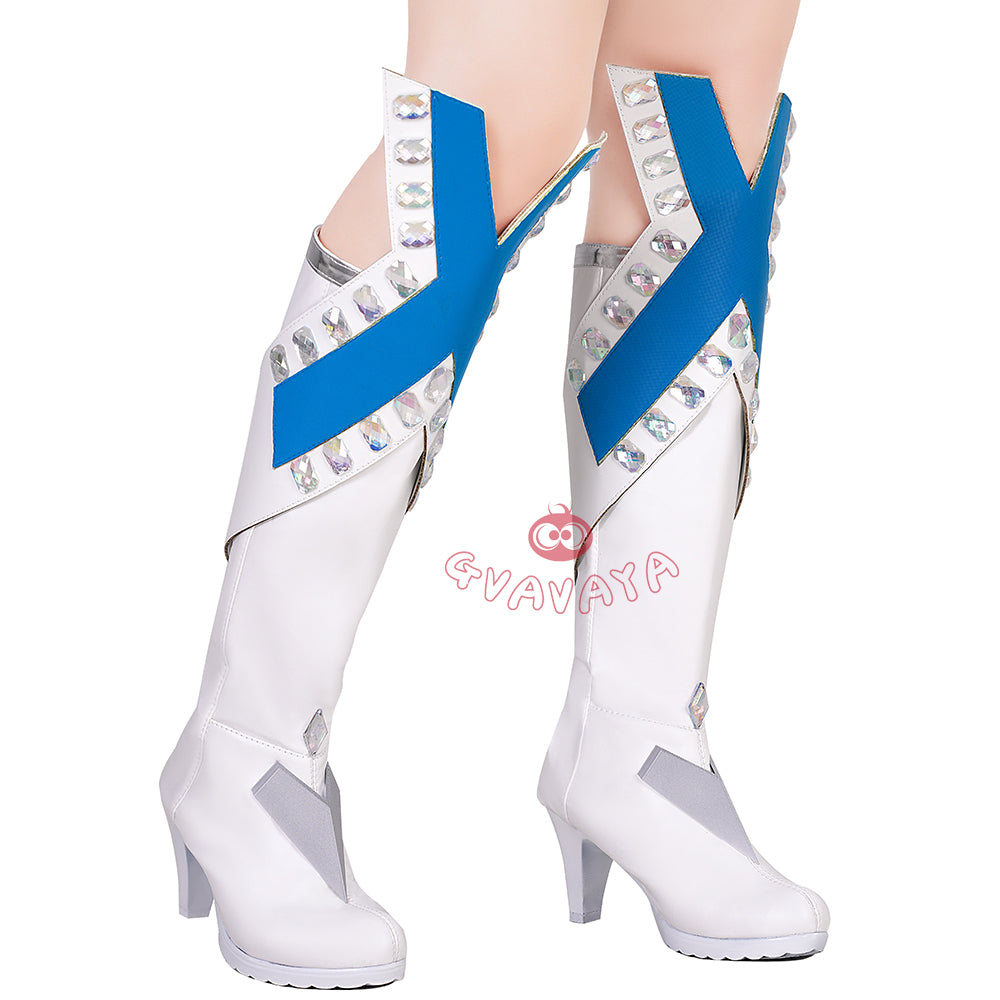 Gvavaya Game Cosplay White Queen Cosplay Emma Frost Cosplay Costume A