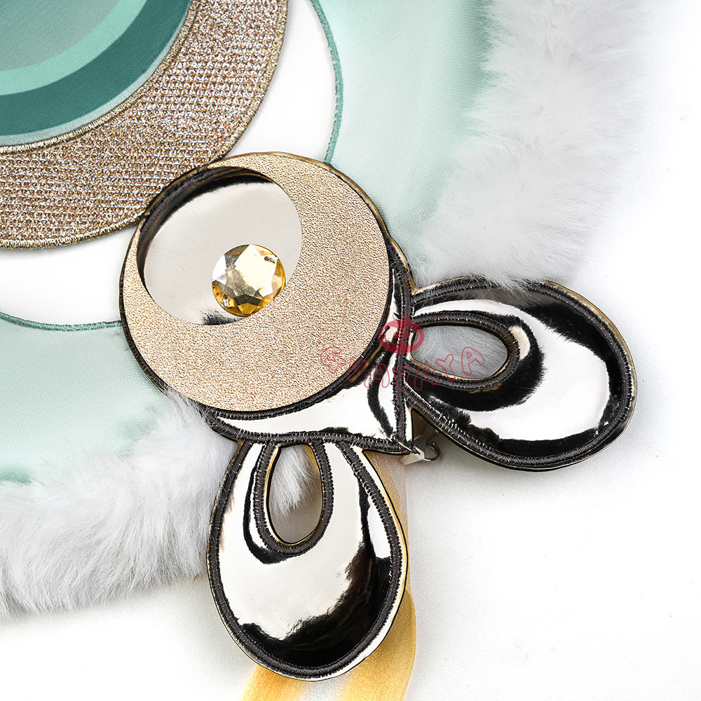 Gvavaya Game Cosplay Genshin Impact Cosplay Zibai Cosplay Costume