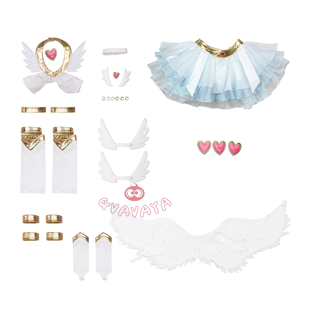 Gvavaya Anime Cosplay New PANTY & STOCKING with GARTERBELT Cosplay Stocking New Angel Suit Cosplay Costume A